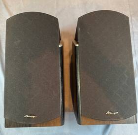 60b-1 Mirage Unique Pair Of Inch Speakers Omniseries Omnipolar 15 X8.5 X11 A
