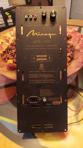 Bps-400 Mirage Plate Amplifier - Works Perfectly #2 Of 2