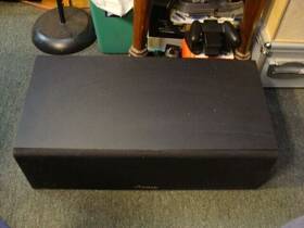 Om-c3-1 Mirage Center Channel Speaker Read Description