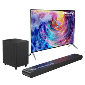 3.1ch Miroir 653998478131 Dolby Atmos Soundbar For Smart Tv 390w Virtual Atomos Surround Sound &