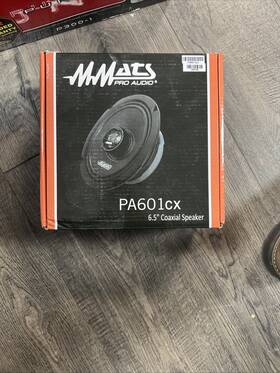 Pa601cx Mmats Pro Audio Coaxial Speaker