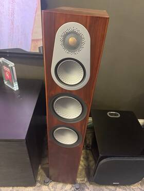 Monitor Audio 060565776609 Silver 300 7g Floor Standing Speakers Pair