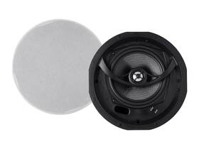 113684 Monoprice 2-way Carbon Fiber Ceiling Speakers - 6.5in Pair With Magnetic Grille