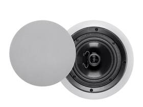 118587 Monoprice 2-way Polypropylene Ceiling Speakers - 6.5 Inch Pair Aria Series