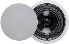 118588 Monoprice 2-way Polypropylene Ceiling Speakers 8 Inch Pair Grille Aria Series