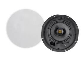 124434 Monoprice 2-way Carbon Fiber Ceiling Speakers - 6.5in With Ribbon Tweeter Pair