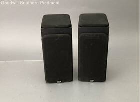 33833 Monoprice Iiip Front Speakers Left Right- Tested