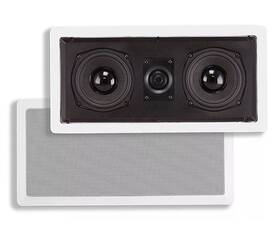 4881 Monoprice - Caliber In-wall Center Channel Speaker Dual