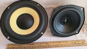 Mst-6520n Monoprice Caliber 2-way Aramid Fiber In-wall Speakers 6.5 Inch And 5 Great
