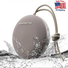 B0dzt1t4pl Monster Bluetooth Speaker Ipx8 Shower Waterproof 5.4 With Lo