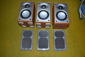 Ms302 Mordaunt Short 3 Mordaunt-short Speakers Good Surrounds Working Condition