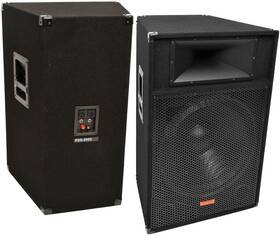 Pss-2500 Mr. Dj Usa Single 18 Inch Passive 2500 Watts 2-way Dj/pa Pro Audio Black