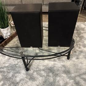 Aal8b Mtx Pair Of Audio Bookshelf Speakers 18 Inch X 10.5 9 Tested Works