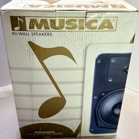 45ww Musica 502w 5.25 Inch Rms 90w Peak Pwr All-weather 3-way In/outdoor Speakers
