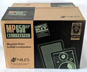 Mp650 Niles Rp Multipurpose Blue Print In-wall Loudspeaker Complete Kit Nib Mp650 Niles Rp Multipurpose Blue Print In-wall Loudspeaker Complete Kit Nib