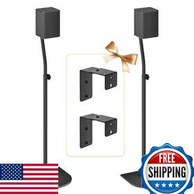 B0crnsrnj6 Notiela Lg Rear Speaker Stands Wall Mount Adjustable 33-42 Inch For Spq8-s 578s1-s S7