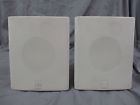 Ns-e103 Yamaha Speaker Pair White Wallmount Ns-e103 Yamaha Speaker Pair White Wallmount