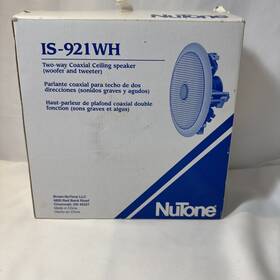 Is921wh Nutone 2 Way Ceiling Speaker Is921wh Nutone 2 Way Ceiling Speaker