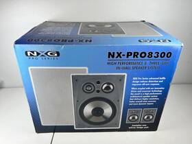 Nx-pro8300 Nxg Pro Series 8 Inch 3-way In-wall Speaker New Open Box