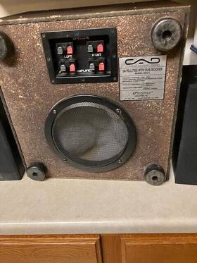 93041 O Sullivan Cad Osullivan Subwoofer And 2 Satellites. Model