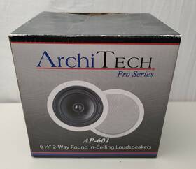 Ap-601 Oem Systems Architech Pro Series 6.5 Inch 2-way Round In-ceiling Loudspeakers Pair