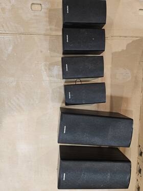 Onkyo Skr-578d Wired Surround/satellite Speakers 5.1 130w Rms Black