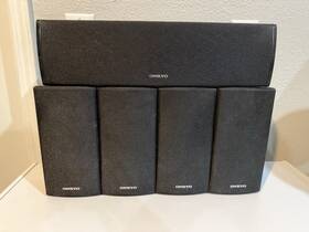 Skc-770 Onkyo Skr-770 Skb-770 Surround Sound Speakers Left Right And Center