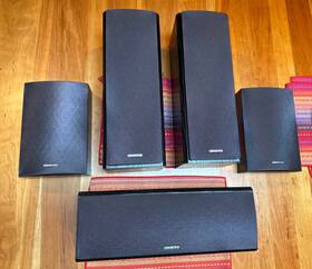 Sks-ht530 Onkyo Sks Ht530 Speaker System Center L&r Front And Surround 5 Total Nice