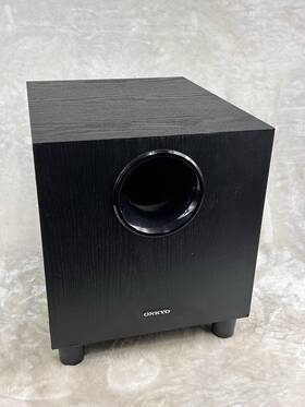 Skw-390 Onkyo Passive Subwoofer 130w 8in Woofer 6 Ohms Black