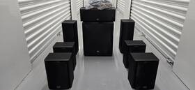 Skw-980 Onkyo 7.1 Thx Certified Home Theater Speaker System With Wires