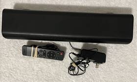 100002635 Onn Brand Bluetooth Soundbar Black With Ac Adapter And Remote