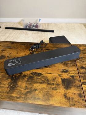 Onn. Sb21252135a012333 Onn. Sb2125 2.0 Channel Wired Soundbar 35w Rms Optical Aux Black