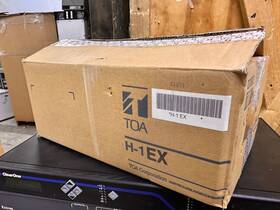 H-1-ex Openbox Toa H-1 Ex Flush-mount Coaxial Interior Design Ceiling Speaker Open Box