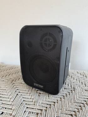 40-1372 Optimus 900mhz Amplified Wireless Speakers Audio Receiver Works