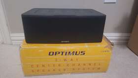 40-4059 Optimus Pro Cs-3 Center Channel Speaker