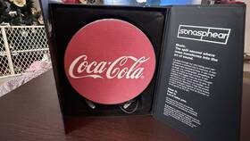 21235 Origaudio Sonosphear Coca-cola Bluetooth Wireless Home Speaker 2.0 Channel Red