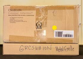 Csub10n Origin Acoustics Wall Sub 10 Inch Subwoofer In-wall Invisible