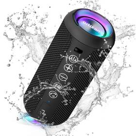 B08fdpw8kr Ortizan Portable Bluetooth Speaker Ipx7 Waterproof Wireless 30h Battery Outdoor