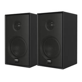 Modq2 Osd Audio 810281012872 Nero Bookshelf Monitor Speakers 100w 3 Inch Glass Fiber Mid/woofer 1