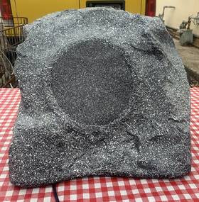 Osd Audio 810281016054 8 Inch High Fidelity Rock Speaker Durable Weather-resistant Granite Grey