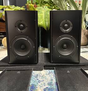 Bls08-b Outlaw Audio Blso8 Bookshelf Speakers Black 1st Gen