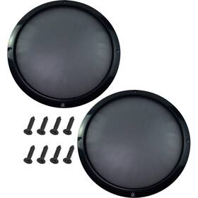 Mesh-speaker-grill-c-10in-bl2 Ozxno 2 Pcs 10 Inch Metal Mesh Speaker Grills Covers Subwoofer Inch-black