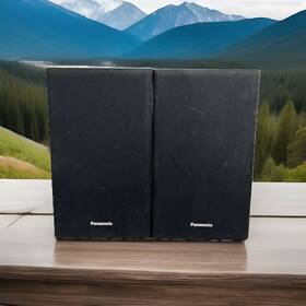 Hk-2618 Panasonic Stereo Speaker Set Clean Tested And Work See Video