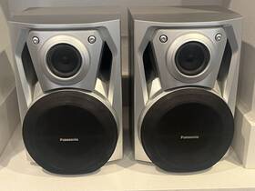 Sb-ak200 Panasonic 2-way 80w Bookshelf Speakers - Bi-wiring Retro Excellent