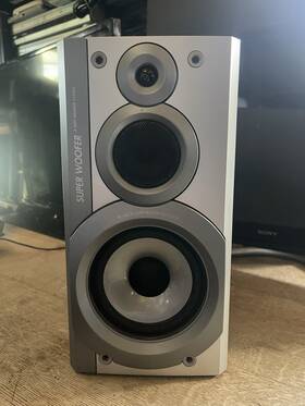 Sb-dk10 Panasonic Super Woofer 4 Way Speaker System With Wires Grill -works