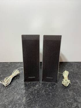 Sb-fs440 Panasonic Set Of 2 Speakers Surround Left And Right 110 Watts Works