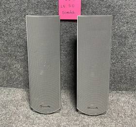 Sb-fs931 Panasonic Front Lh/rh Surround Speakers Silver Home Theater System