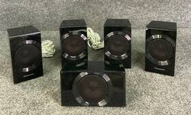 Sb-hc171 Panasonic Center 4 Satellite Speakers Set Home Theater