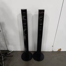 Sb-hf185 Panasonic Pair Of Black Tower Speakers