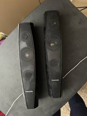 Sa-btt273 Panasonic Sb-hf370 2 2-way Front Speakers For With Cables